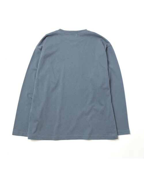 GLAZOS（グラソス）の「【再入荷】【プチプラ】アソートフロントロゴプリント長袖Tシャツ（その他トップス・キッズ・ホワイト/オレンジ/ネイビー/グレー/イエロー/インディゴブルー・140cm/160cm/130cm/150cm/170cm）」の18枚目の写真