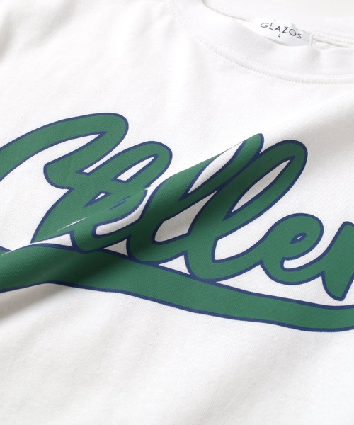 GLAZOS（グラソス）の「【再入荷】【プチプラ】アソートフロントロゴプリント長袖Tシャツ（その他トップス・キッズ・ホワイト/オレンジ/ネイビー/グレー/イエロー/インディゴブルー・140cm/160cm/130cm/150cm/170cm）」の20枚目の写真