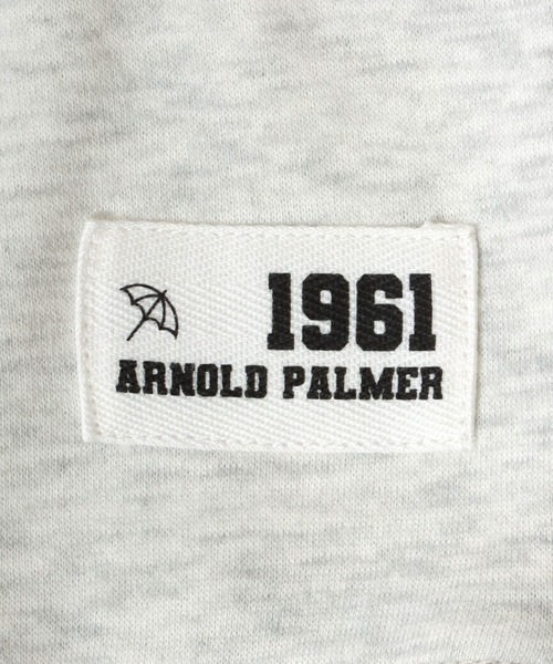 Arnie Arnold Palmer(アーニーアーノルドパーマー)の「ARNIE ARNOLD PALMER(アーニーアーノルドパーマー)ブランドロゴワンポイント&バックプリントスウェットトレーナー(裏起毛)(スウェット・レディース・ホワイト系その他/ブラック・M/L)」の8枚目の写真