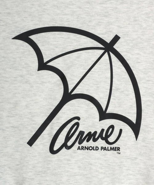 Arnie Arnold Palmer(アーニーアーノルドパーマー)の「ARNIE ARNOLD PALMER(アーニーアーノルドパーマー)ブランドロゴワンポイント&バックプリントスウェットトレーナー(裏起毛)(スウェット・レディース・ホワイト系その他/ブラック・M/L)」の7枚目の写真
