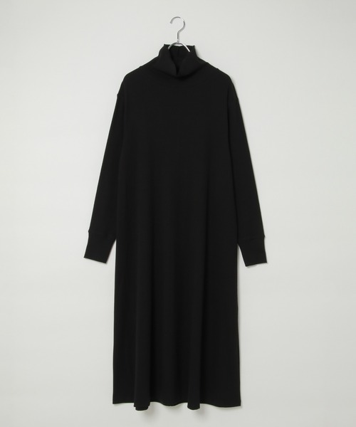 LBC（エルビーシー）の「タートルリブカットロングワンピース（ワンピース・レディース・ブラック/チャコールグレー・M）」の13枚目の写真