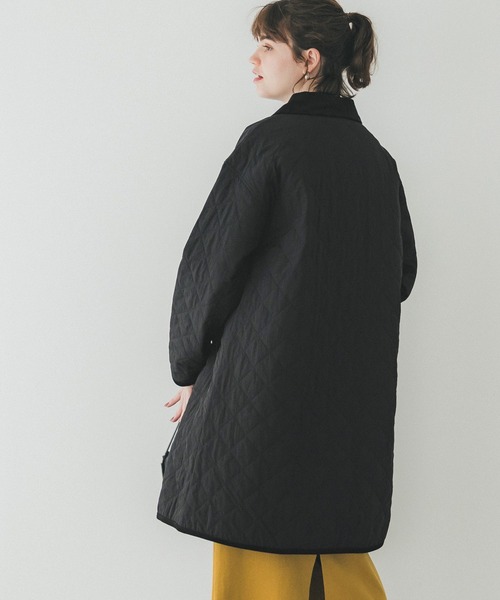 coca（coca）（コカ）の「ダイヤキルトコート（その他アウター・レディース・カーキ/ブラック・L/M）」の9枚目の写真