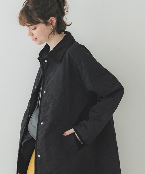 coca（coca）（コカ）の「ダイヤキルトコート（その他アウター・レディース・カーキ/ブラック・L/M）」の8枚目の写真