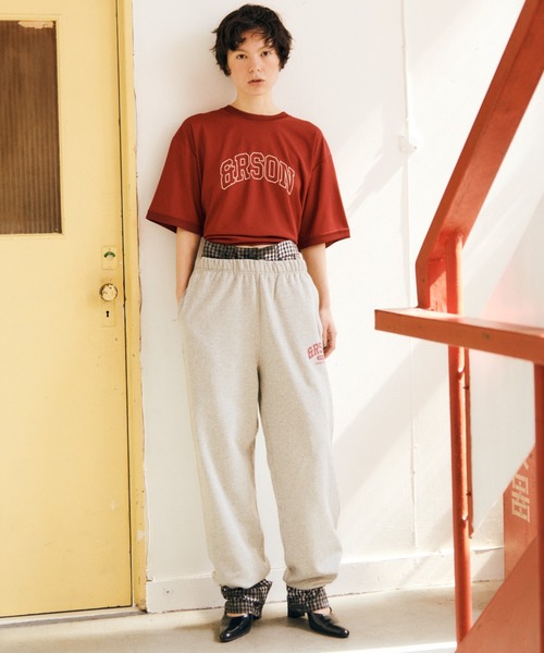 ＆RSON（アンダーソン）の「STANDARD PRINT T-SHIRT（Tシャツ/カットソー・メンズ・ブラック/ワインレッド/ホワイト・SMALL/MEDIUM/LARGE/X-LARGE）」の11枚目の写真