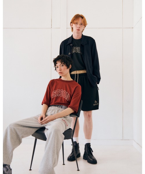 ＆RSON（アンダーソン）の「STANDARD PRINT T-SHIRT（Tシャツ/カットソー・メンズ・ブラック/ワインレッド/ホワイト・SMALL/MEDIUM/LARGE/X-LARGE）」の18枚目の写真