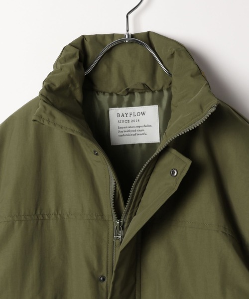 BAYFLOW（ベイフロー）の「中綿モンスターコート（KIDS）（ブルゾン・キッズ・カーキ/ブラック・120cm/130cm/110cm/140cm）」の10枚目の写真