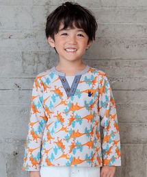 RAGMART（ラグマート）の「恐竜総柄プリントTシャツ（Tシャツ/カットソー・キッズ）」