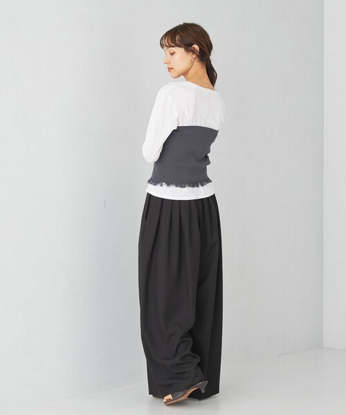 【通販激安】 EMMEL REFINES（エメルリファインズ）の「＜EMMEL REFINES＞EM パンツ