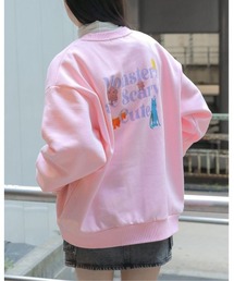 ALAND | 【UNISEX】GROVE×ALAND／GVモンスターレターク ルーネックスウェット（裏起毛）/グローブ/ 2988732(スウェット)