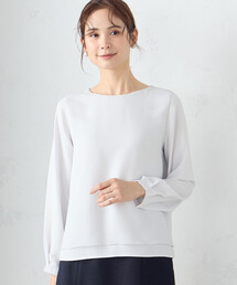 レイヤード風 ブラウス