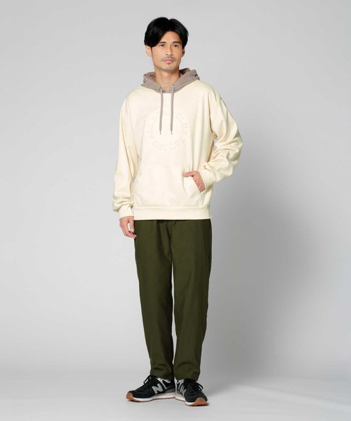 CONVERSE(コンバース)の「【CONVERSE別注】フェイクスエード裏ボアパーカー(パーカー・メンズ・ライトベージュ/オフホワイト/ダークグレー・L/XL/M)」の7枚目の写真