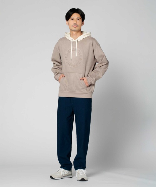 CONVERSE(コンバース)の「【CONVERSE別注】フェイクスエード裏ボアパーカー(パーカー・メンズ・ライトベージュ/オフホワイト/ダークグレー・L/XL/M)」の15枚目の写真