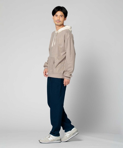 CONVERSE(コンバース)の「【CONVERSE別注】フェイクスエード裏ボアパーカー(パーカー・メンズ・ライトベージュ/オフホワイト/ダークグレー・L/XL/M)」の19枚目の写真