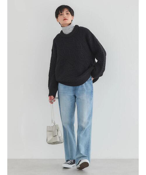 AMERICAN HOLIC(アメリカンホリック)の「フライスタートルプルオーバー②(Tシャツ/カットソー・レディース・杢グレー・M/L)」の7枚目の写真