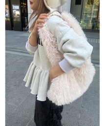 JUMELLE | triangle fur bag(ショルダーバッグ)