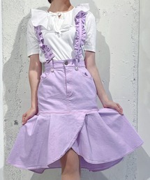 サスペンダー Middy スカート