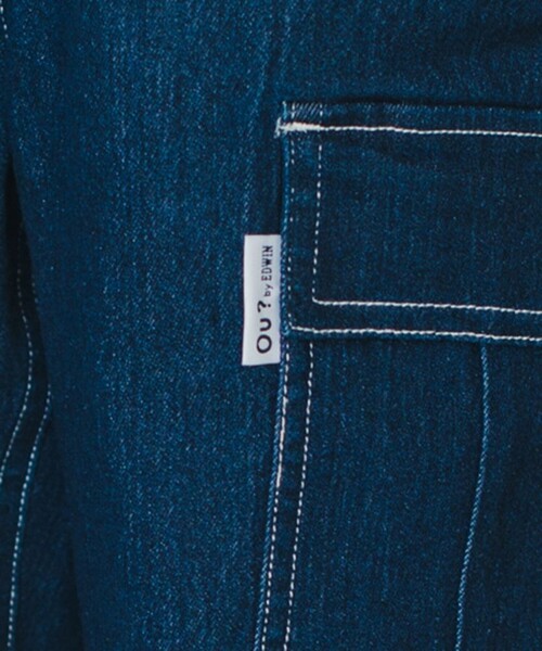 EDWIN(エドウィン)の「【Ou? by EDWIN】カーゴパンツ(カーゴパンツ・キッズ・ネイビー/カーキオリーブ・120/130/150/140/110/100)」の9枚目の写真