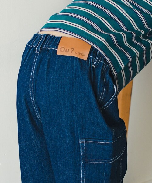 EDWIN(エドウィン)の「【Ou? by EDWIN】カーゴパンツ(カーゴパンツ・キッズ・ネイビー/カーキオリーブ・120/130/150/140/110/100)」の12枚目の写真