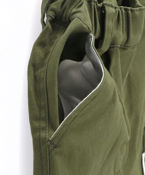 EDWIN(エドウィン)の「【Ou? by EDWIN】カーゴパンツ(カーゴパンツ・キッズ・ネイビー/カーキオリーブ・120/130/150/140/110/100)」の19枚目の写真