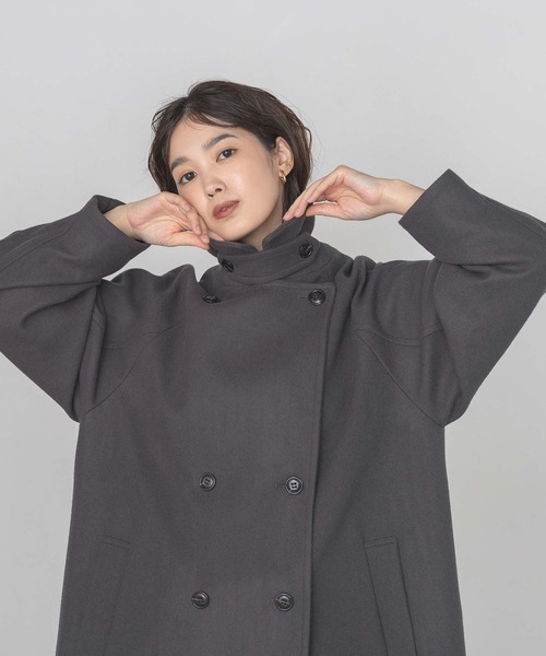 ウールメルトンチェスターコート✨グレディブリリアン Gready Brilliant（グレディブリリアン）の「メルトン3WAYロング