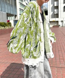 Anui | 【UNISEX】MIXフリンジカーディガン(カーディガン/ボレロ)