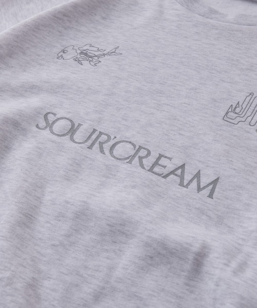 Sourcream(サワークリーム)の「【Sourcream Fishing Club】TECH CREW SWT(スウェット・メンズ・チャコールグレー/アッシュグレー/ネイビー・FREE)」の18枚目の写真