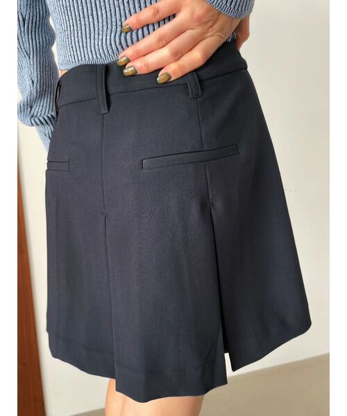 EMODA(エモダ)の「プリーツミニスカート(スカート・レディース・ネイビー/ベージュ/グレー・SMALL/MEDIUM)」の20枚目の写真
