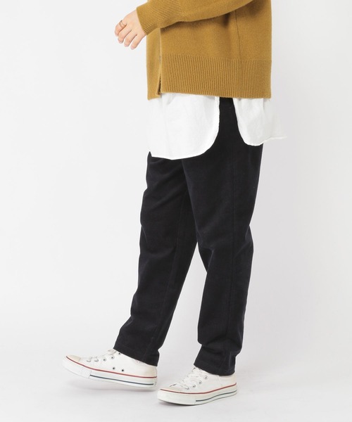 studio CLIP（スタディオクリップ）の「ドビーすっきりテーパードパンツ[プチサイズあり]（その他パンツ・レディース・ブラウン/オフホワイト/ライトグレー/ネイビー・PF/LARGE/XXX-LARGE/MEDIUM/X-LARGE/XX-LARGE）」の18枚目の写真