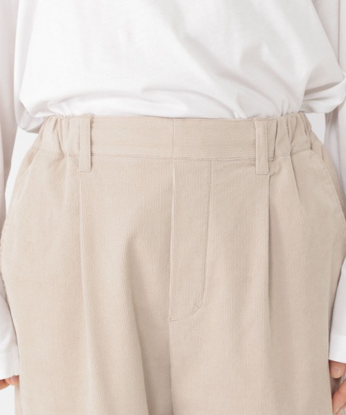 studio CLIP（スタディオクリップ）の「ドビーすっきりテーパードパンツ[プチサイズあり]（その他パンツ・レディース・ブラウン/オフホワイト/ライトグレー/ネイビー・PF/LARGE/XXX-LARGE/MEDIUM/X-LARGE/XX-LARGE）」の22枚目の写真