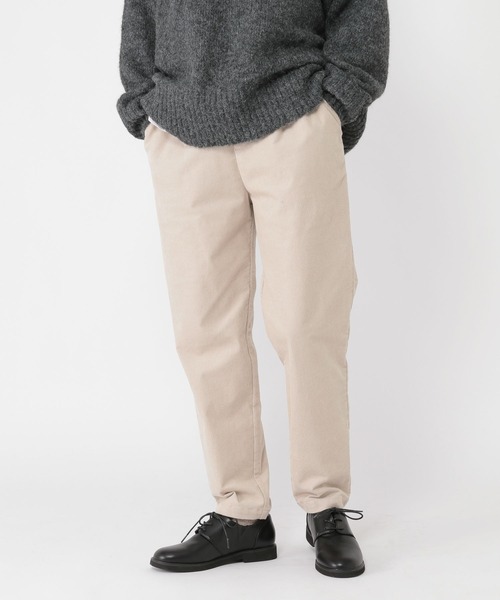 studio CLIP（スタディオクリップ）の「ドビーすっきりテーパードパンツ[プチサイズあり]（その他パンツ・レディース・ブラウン/オフホワイト/ライトグレー/ネイビー・PF/LARGE/XXX-LARGE/MEDIUM/X-LARGE/XX-LARGE）」の14枚目の写真