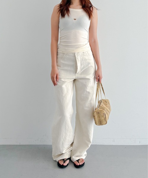 BASERANGE(ベースレンジ)の「BASERANGE Heart tank(タンクトップ・レディース・ホワイト系その他・X-SMALL/SMALL/MEDIUM)」の5枚目の写真