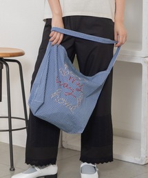 on my way home刺繍ショルダーバッグ