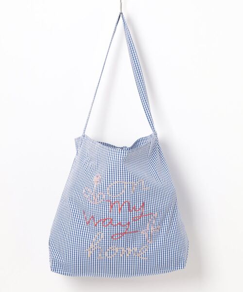 POU DOU DOU（プードゥドゥ）の「on my way home刺繍ショルダーバッグ（ショルダーバッグ・レディース・ブルー/ブラック/グリーン・3/8）」の5枚目の写真