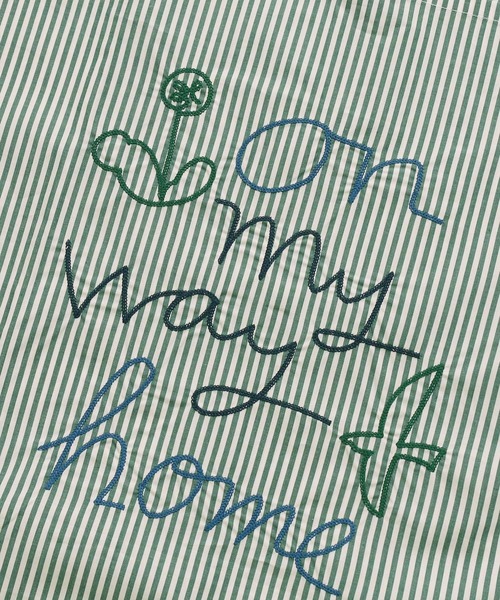 POU DOU DOU（プードゥドゥ）の「on my way home刺繍ショルダーバッグ（ショルダーバッグ・レディース・ブルー/ブラック/グリーン・3/8）」の17枚目の写真