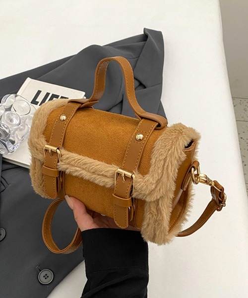 セール】フェイクファーショルダーバッグ（ショルダーバッグ