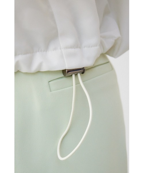 AZUL by moussy(アズールバイマウジー)の「シャーリングMA-1(MA-1・レディース・カーキ/ブラック/アイボリー・FREE)」の15枚目の写真