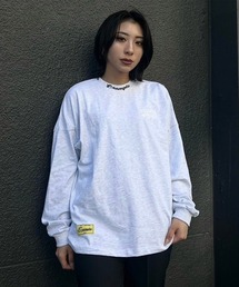 EXAMPLE | EXAMPLE CURSIVE CIRCLE LOGO BIGCOLLAR L/S TEE(Tシャツ/カットソー)