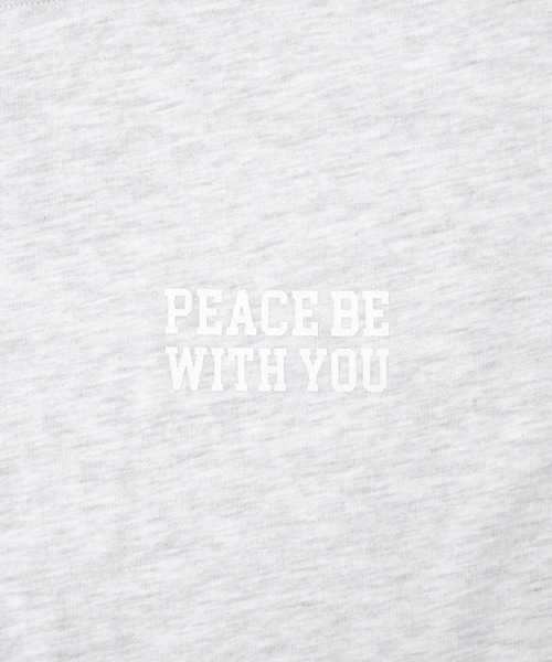 EXAMPLE(エグザンプル)の「EXAMPLE CURSIVE CIRCLE LOGO BIGCOLLAR L/S TEE(Tシャツ/カットソー・メンズ・アッシュ/ホワイト/ブラック・M/XL/XXL/L)」の21枚目の写真