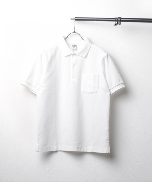 TRUSS(トラス)の「【TRUSS】ベーシックスタイルポロシャツ(ポケット付)(ポロシャツ・レディース・ブラック系1/ネイビー/ホワイト・MEDIUM/LARGE)」の2枚目の写真