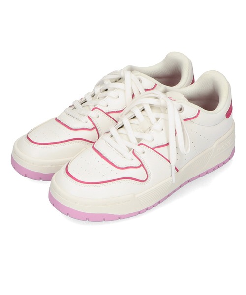 ORiental TRaffic（オリエンタルトラフィック）の「カラーラインコートソールスニーカー OT3731（スニーカー・レディース・グリーン/ピンク/ホワイト・34/35/36/37/38/39/40/41/42）」の18枚目の写真