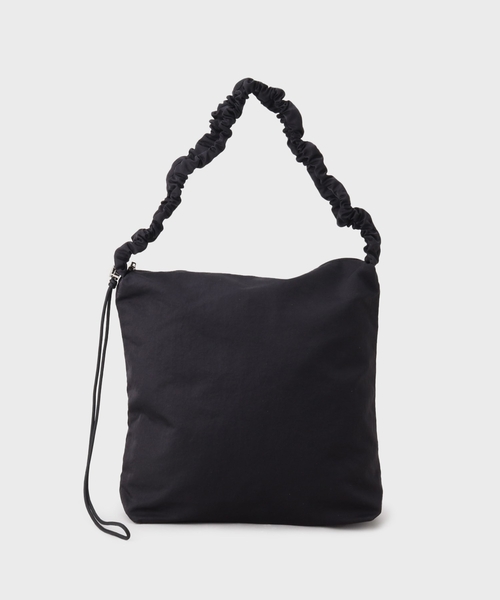 ババグーリ チュニック ドロストトップス 2way XL ブラック インド綿 セール】衿取り外し2WAY フラワーカラートップス【洗濯機洗い可