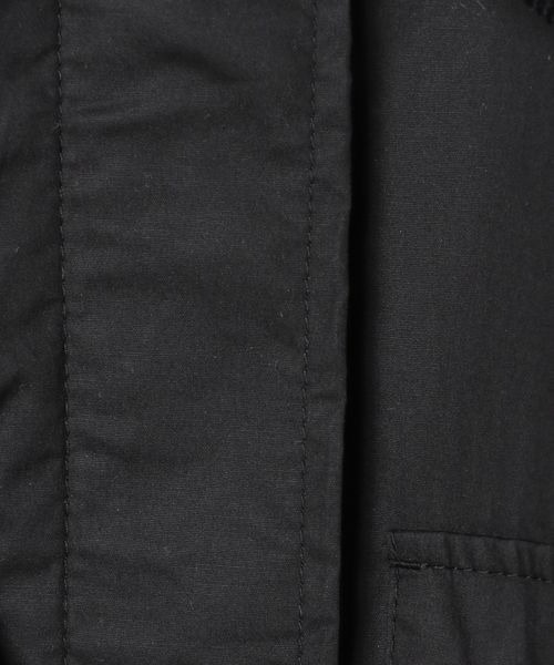 JEANASIS(ジーナシス)の「ハンティングジャケット/105307(ミリタリージャケット・レディース・ブラック/ベージュ・FREE)」の16枚目の写真