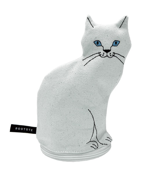 セール】【ROOTOTE】EU.ウイズルー.オスワリネコ-A 猫ポーチ