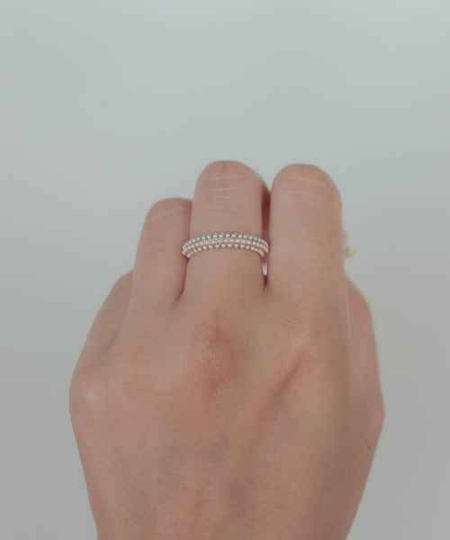 ebine（エビネ）の「Chubby Many Pearl Ring（リング・レディース・ゴールド/シルバー・11/13/16）」の7枚目の写真