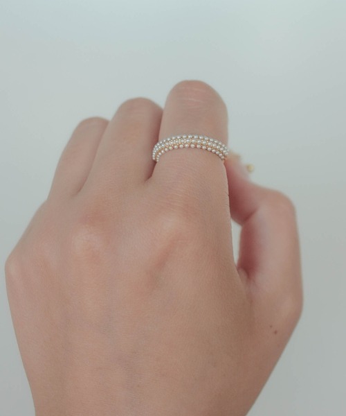 ebine（エビネ）の「Chubby Many Pearl Ring（リング・レディース・ゴールド/シルバー・11/13/16）」の10枚目の写真