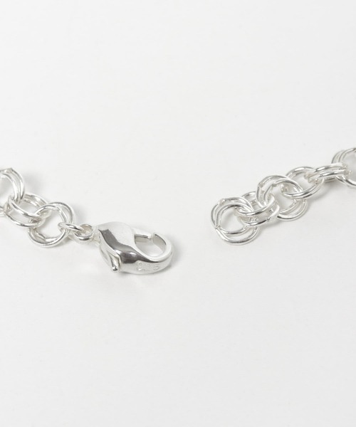 URBAN RESEARCH（アーバンリサーチ）の「decor『デコール』　Doublecirclechain Necklace（ネックレス・レディース・シルバー・-）」の19枚目の写真