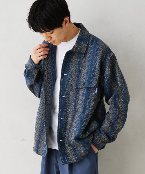 GERRY（ジェリー）の「【GERRY／ジェリー 】別注 TECH ツイードCPO（その他アウター・メンズ・ブラック/ベージュ/ブルー系その他・MEDIUM/LARGE）」の7枚目の写真