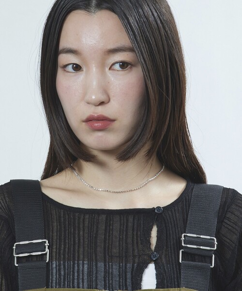 Firsthand(ファーストハンド)の「Firsthand/ファーストハンド CRYSTAL CHOKER / クリスタルチョーカー(ネックレス・レディース・シルバー・FREE)」の1枚目の写真