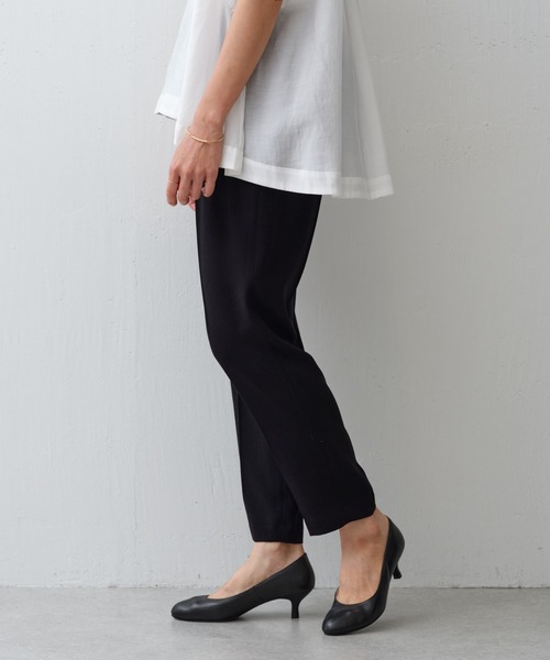 BEARDSLEY（ビアズリー）の「ジョーゼットトラックパンツ（スラックス・レディース・ブラック・S/M）」の15枚目の写真