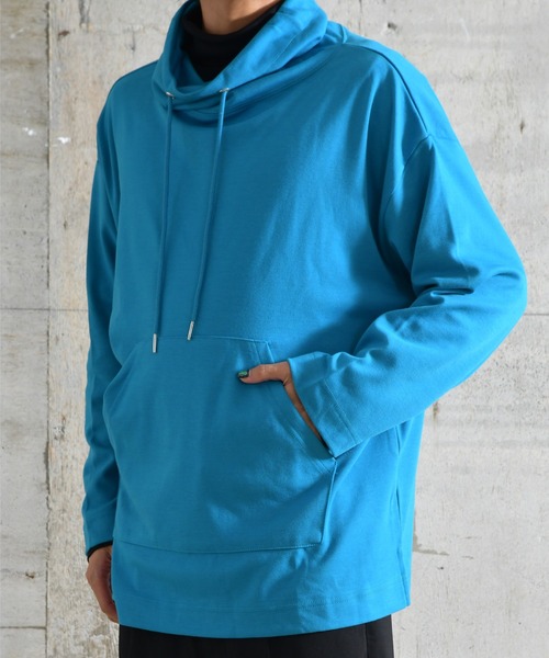 En serio TOKYO（エンソリオトーキョー）の「カウルネックプルオーバー（パーカー・メンズ・ブラック/ターコイズブルー/チャコール・MEDIUM/LARGE/X-LARGE）」の16枚目の写真